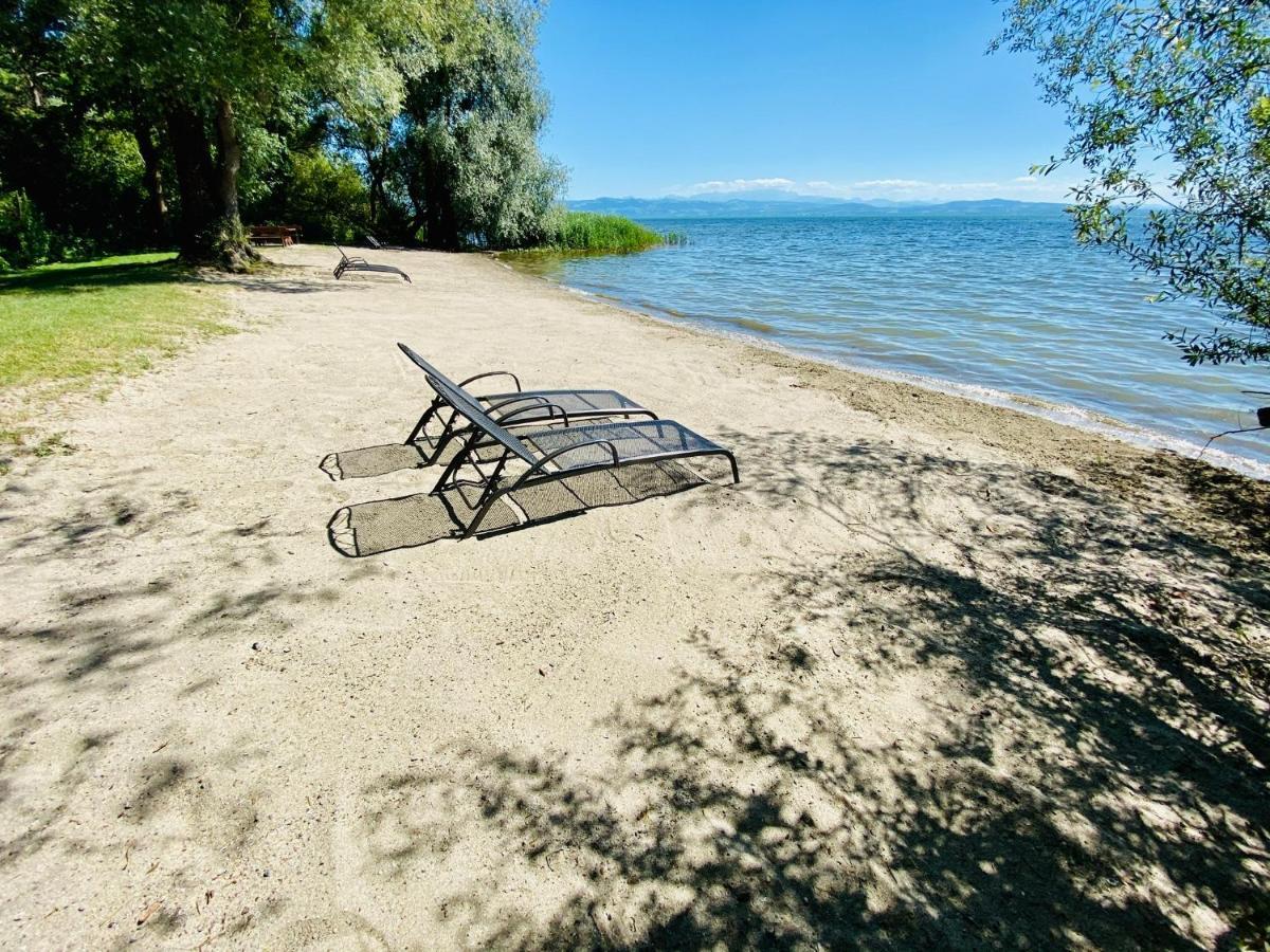Wohlfuehlloft Seekretzer Mit Privatem Seezugang Friedrichshafen Luaran gambar