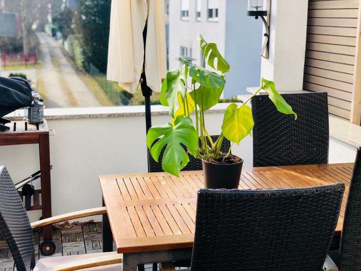 Wohlfuehlloft Seekretzer Mit Privatem Seezugang Friedrichshafen Luaran gambar